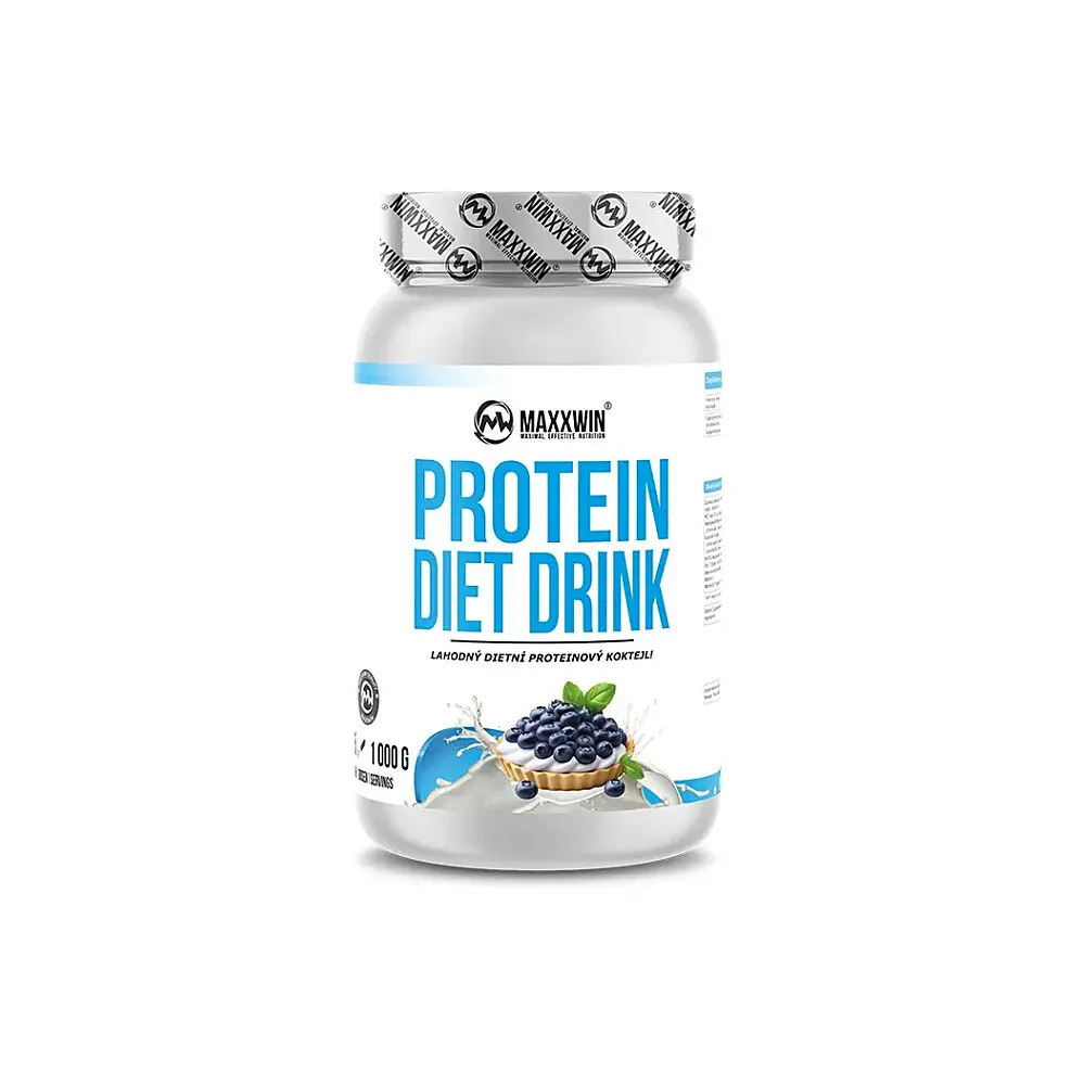 MAXXWIN PROTEIN DIET DRINK borůvkový koláč 1 000 g