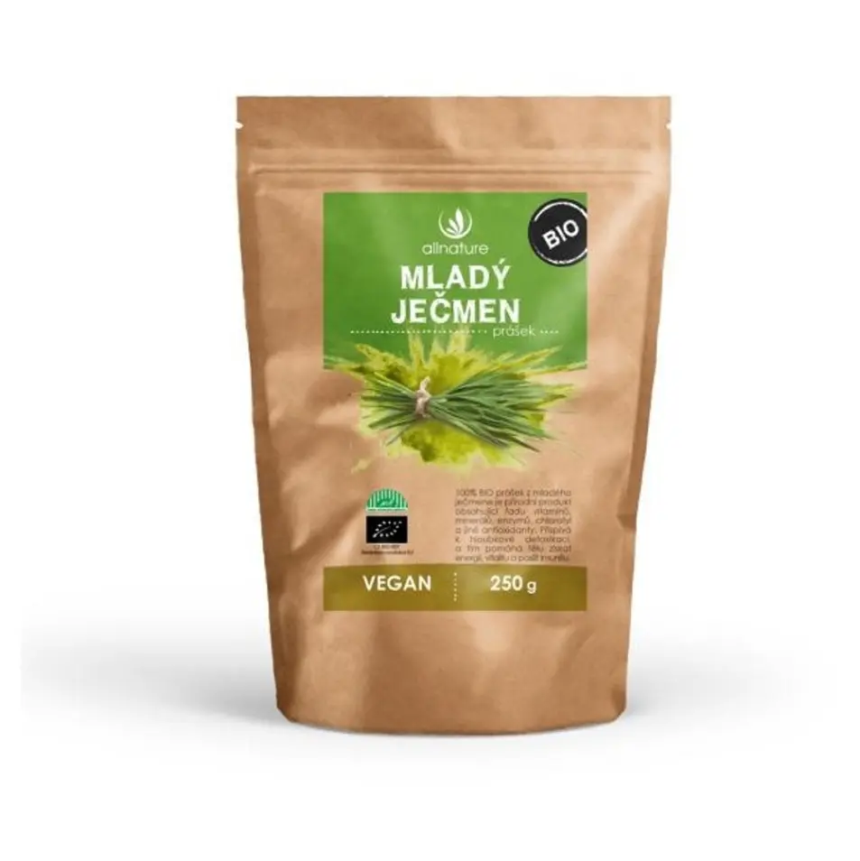 Mladý ječmen prášek Bio Allnature 250 g