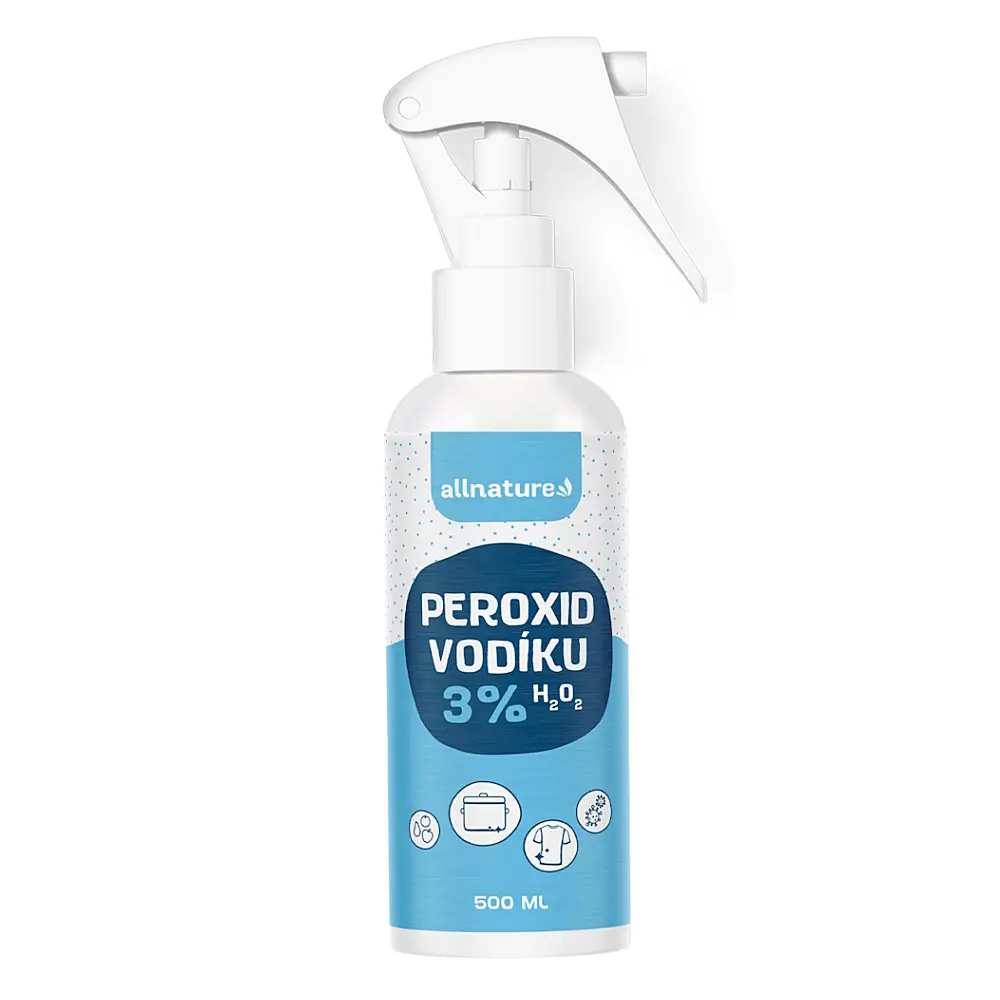 ALLNATURE Peroxid vodíku 3 % 500 ml