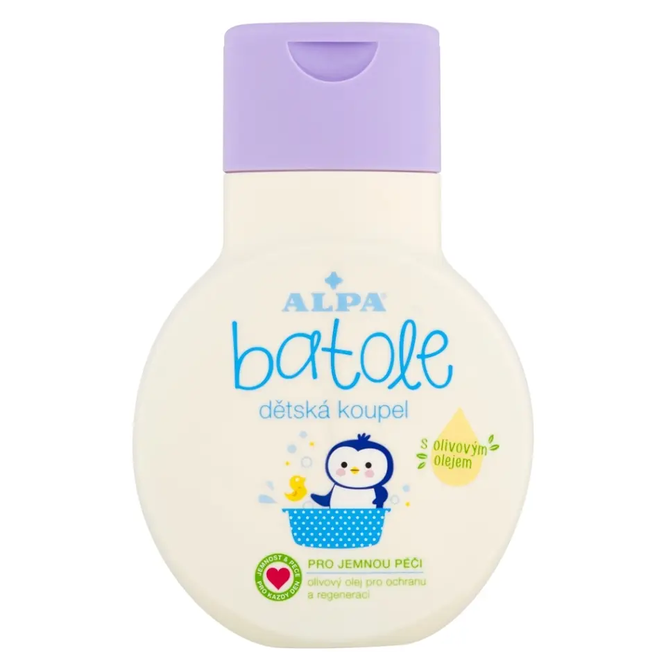 Batole dětská koupel s olivovým olejem 200ml
