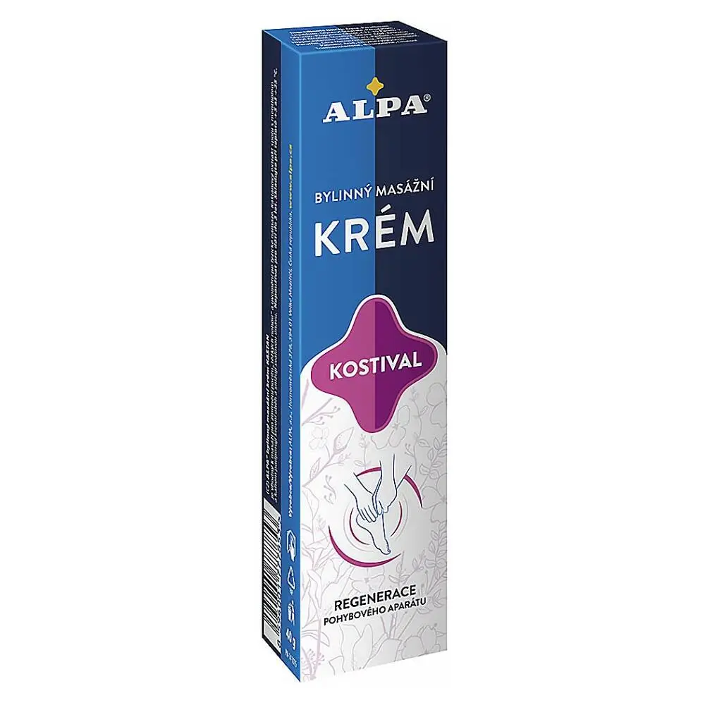Alpa masážní krém 40ml s kostivalem