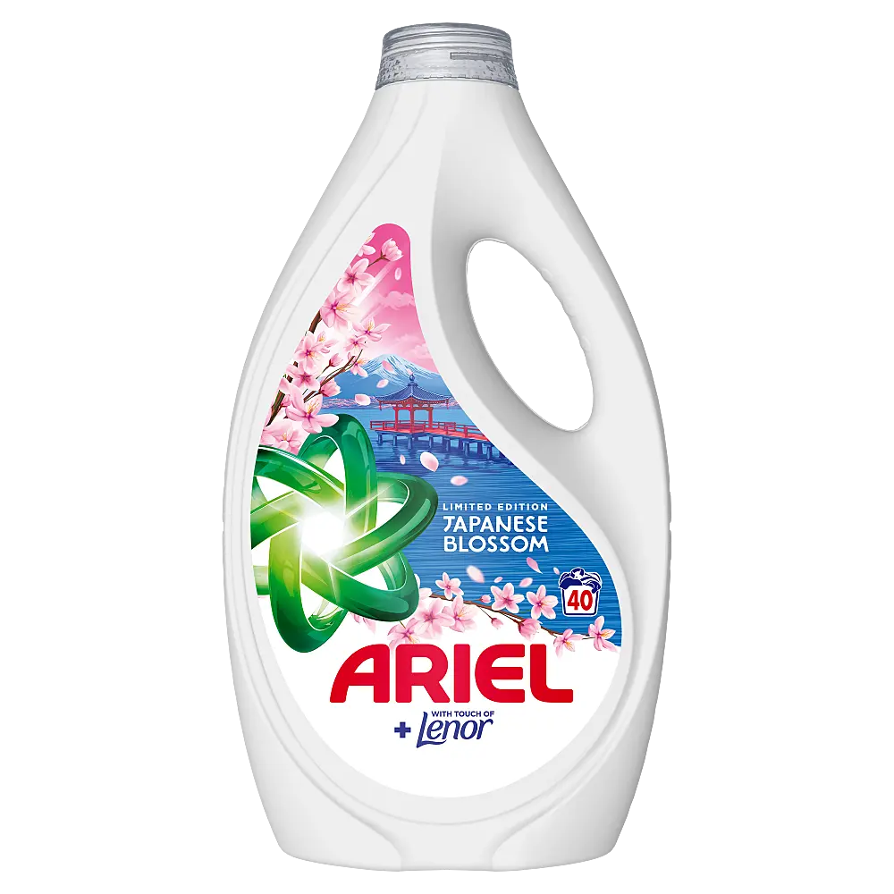 ARIEL Gel japanese blossom 40 praní 1,8 l