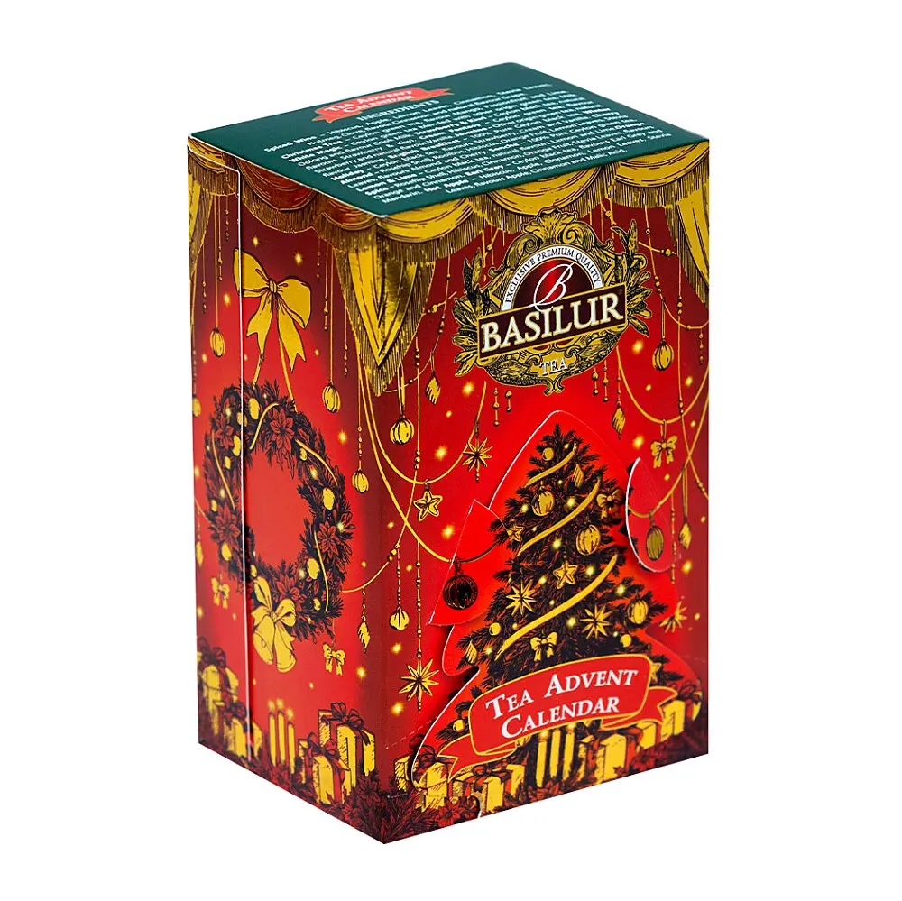 Basilur - Advent Callendar Mini - adventní kalendář - 24 sáčků