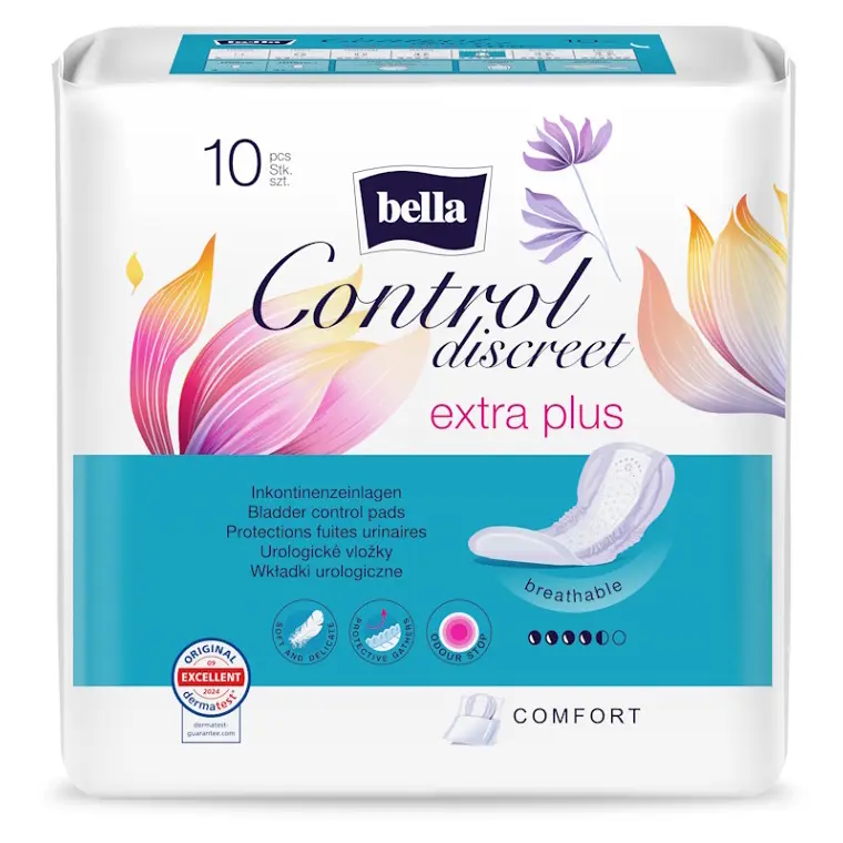 Bella Control discreet urolog.vložky extraplus10ks