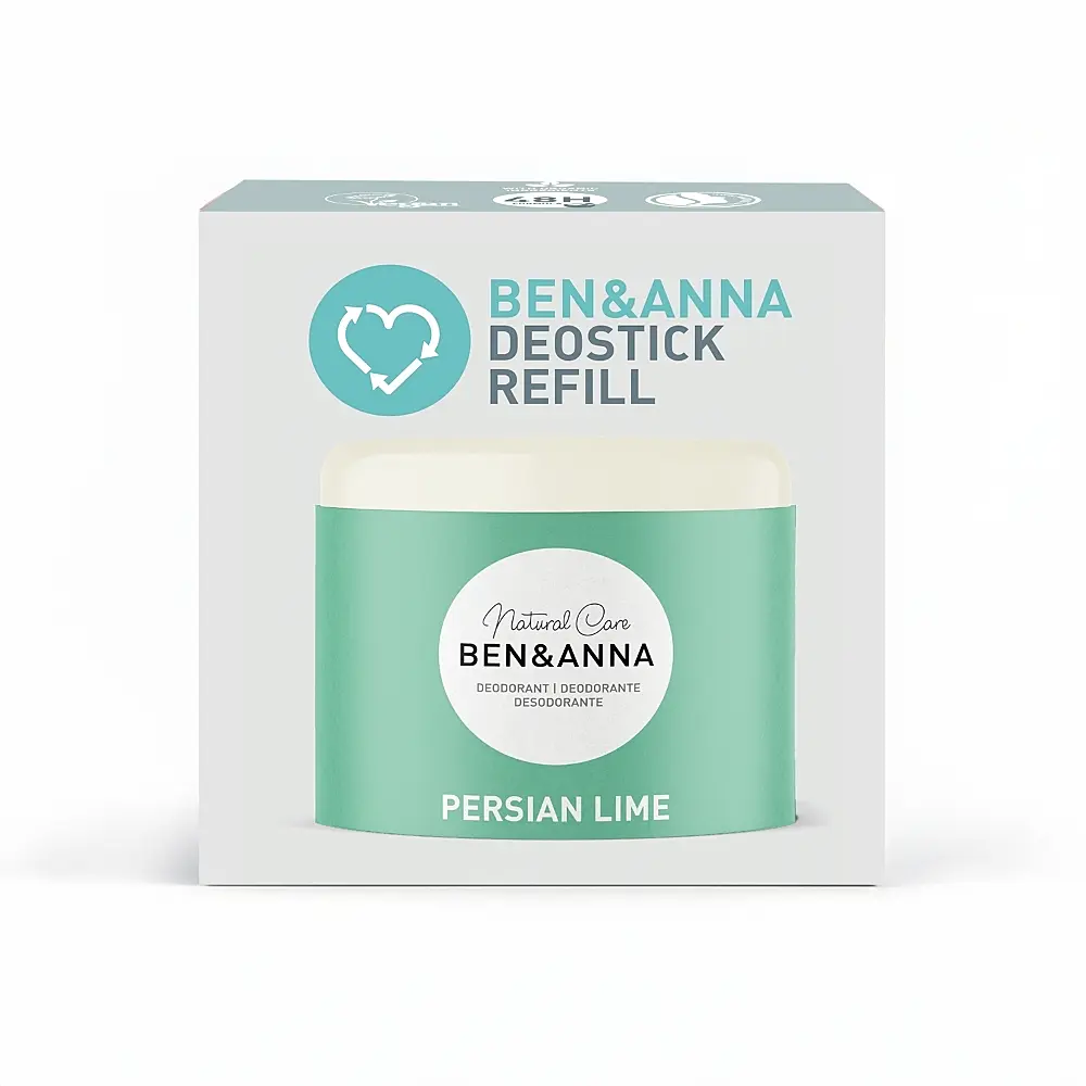 BEN & ANNA Tuhý deodorant náplň refill Persian Lime 40 g