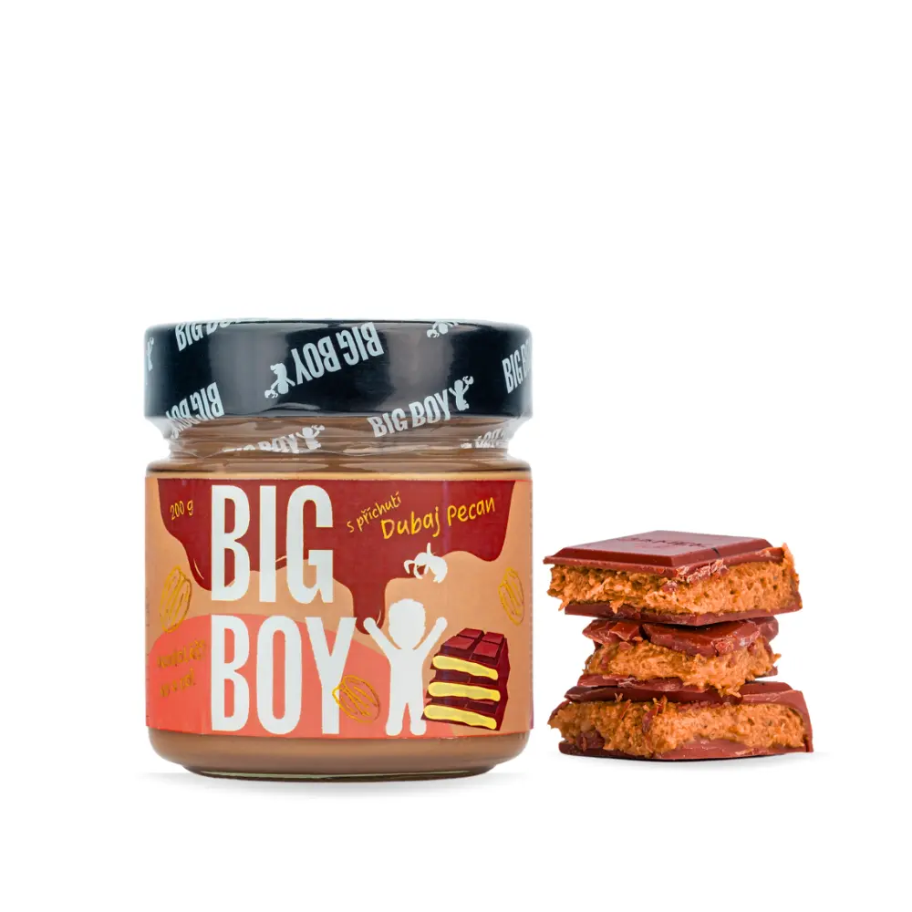 Big Boy Pekanový krém s příchutí dubajské čokolády 200 g dubaj pekan