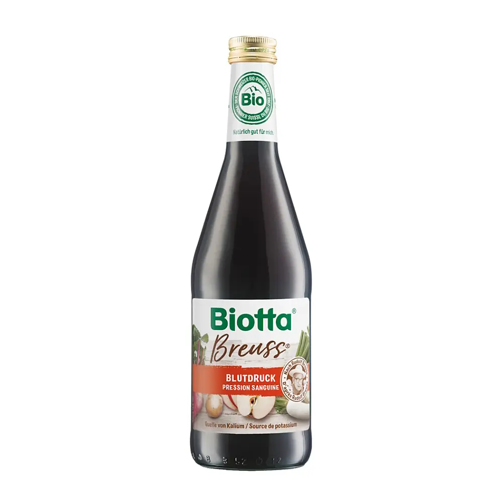 BIOTTA Breuss krevní tlak šťáva BIO 500 ml