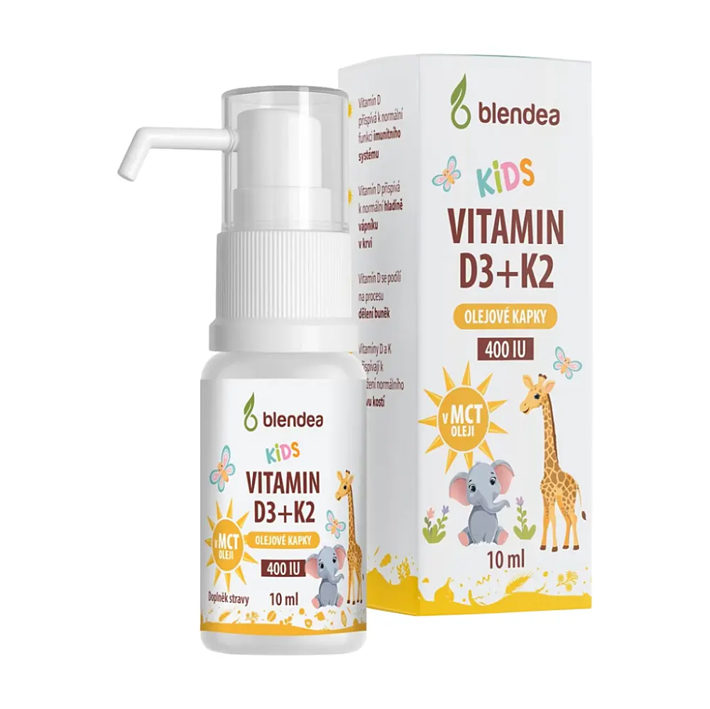 BLENDEA Vitamin D3 + K2 kapky pro děti 10 ml