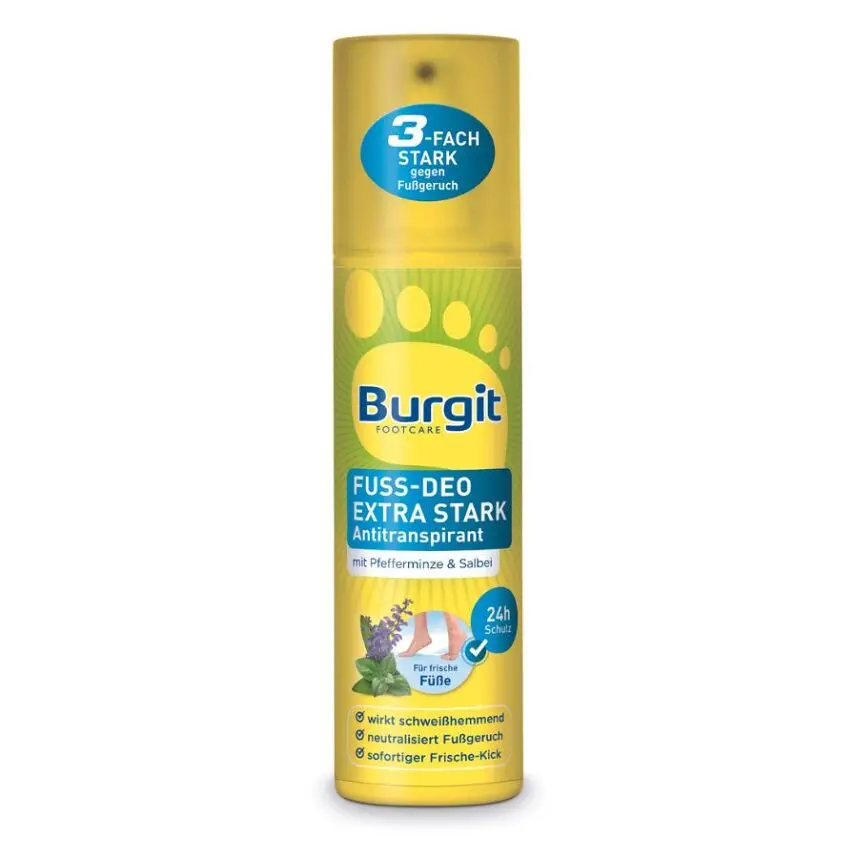 BURGIT Antitranspirant na nohy Extra Strong, 175 ml