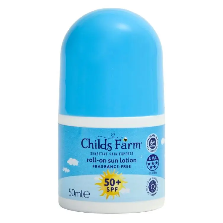 CHILDS FARM Dětské opalovací roll-on s SPF 50+ 50 ml