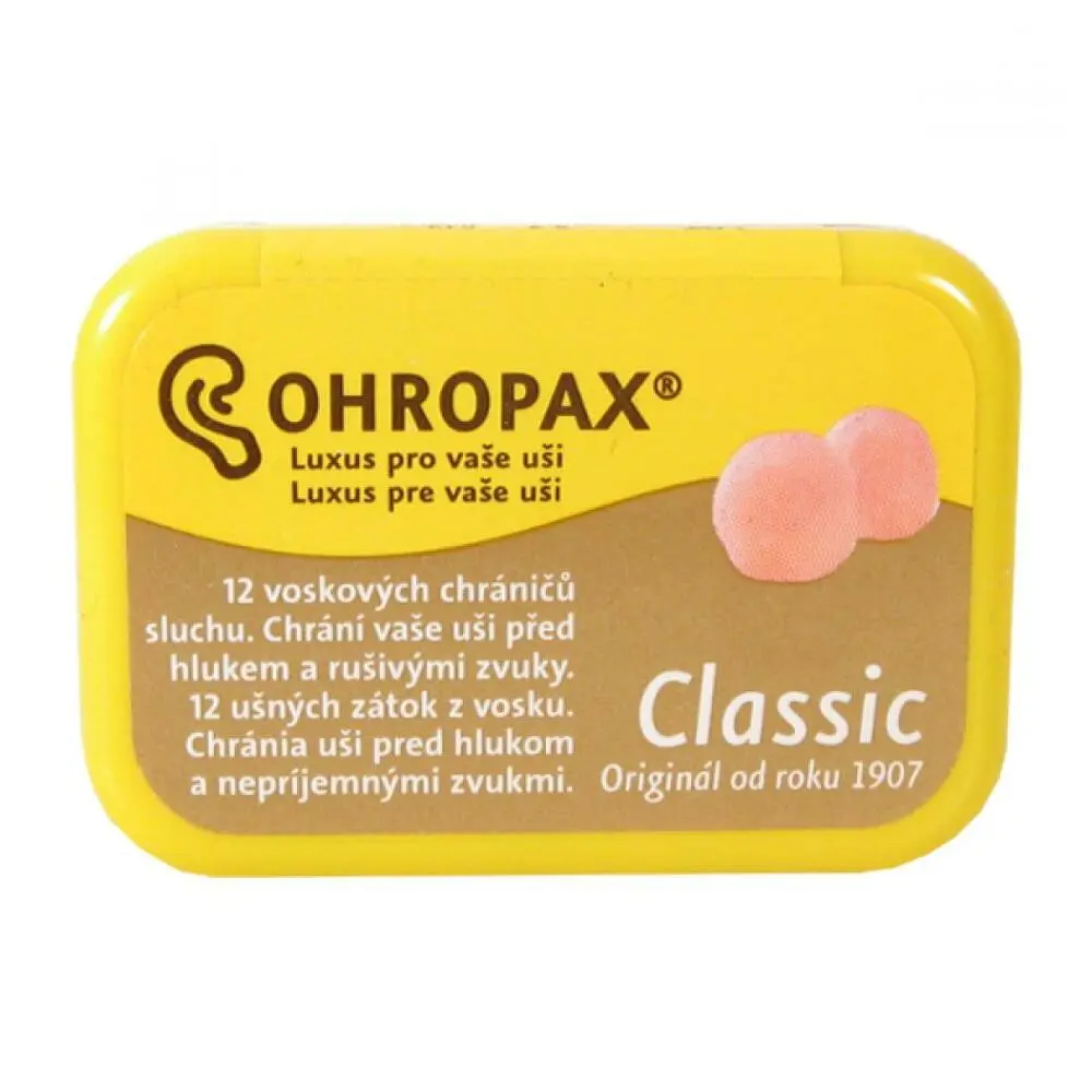 Ohropax Chránič sluchu Classic 12ks