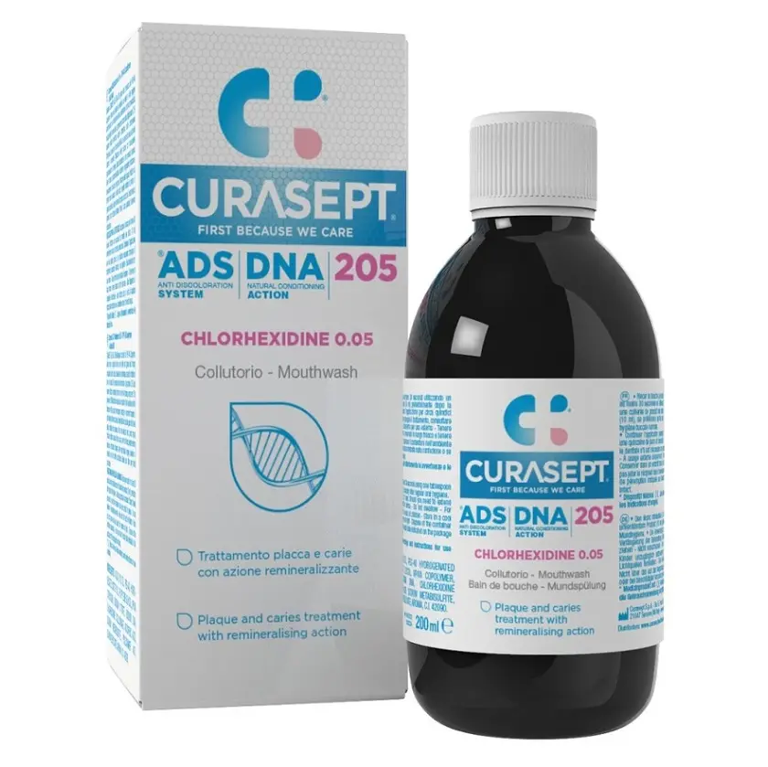CURASEPT ADS DNA 205 Ústní voda 200ml