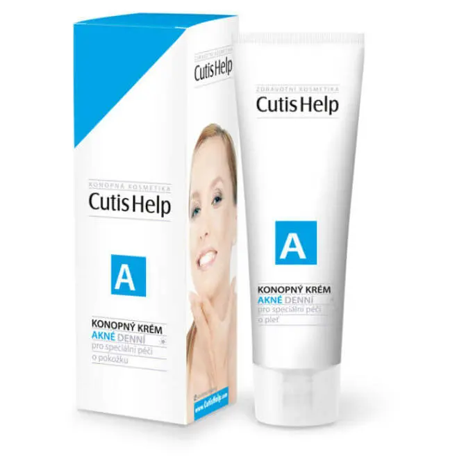 CutisHelp AKNÉ konopný krém denní 30ml