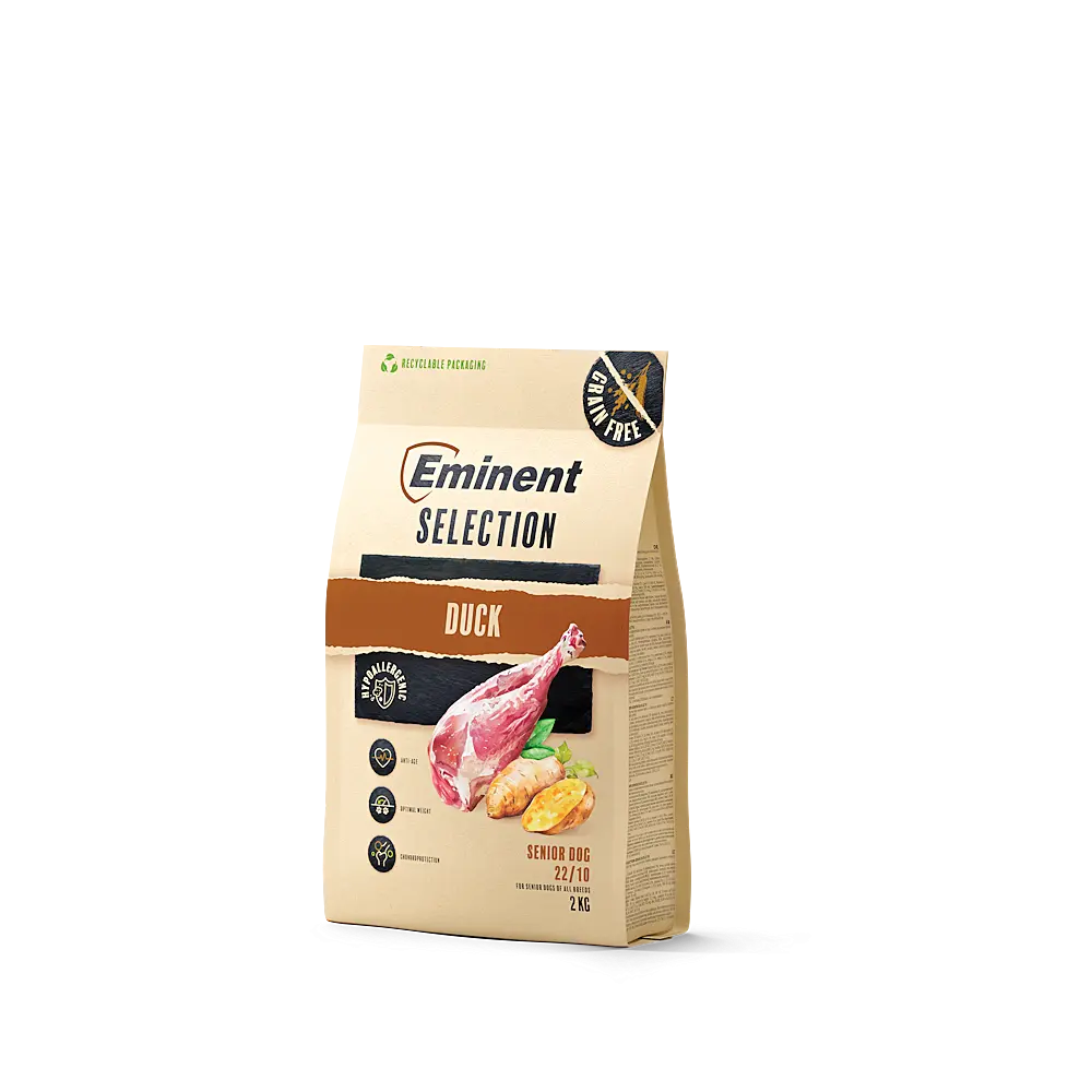 Eminent Dog Selection Senior Duck 2kg