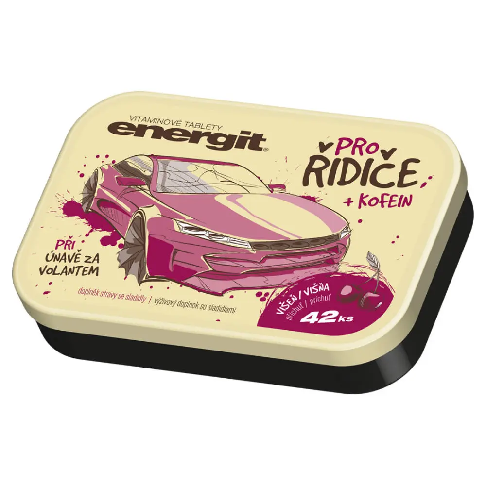 Energit Pro řidiče příchuť višeň 42 ks 38 g