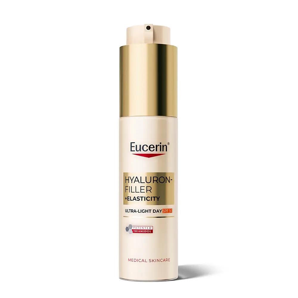 Eucerin HYALURON FILLER + ELASTICITY lehký denenní krém SPF50 50ml