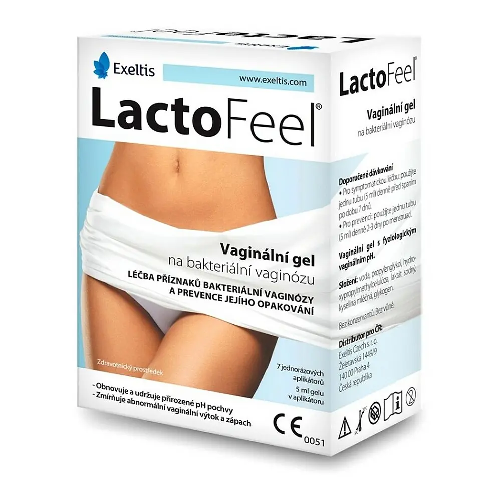 LactoFeel vaginální gel 7x5ml II
