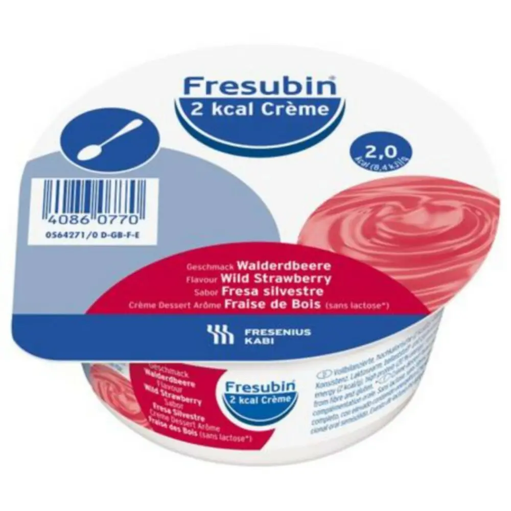 Fresubin 2kcal creme lesní jahoda por.sol.4x125g