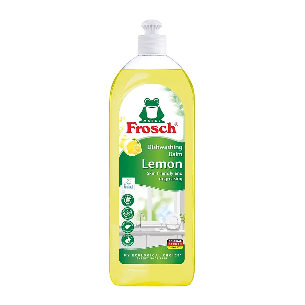 Prostředek na nádobí Frosch - citron, 750 ml