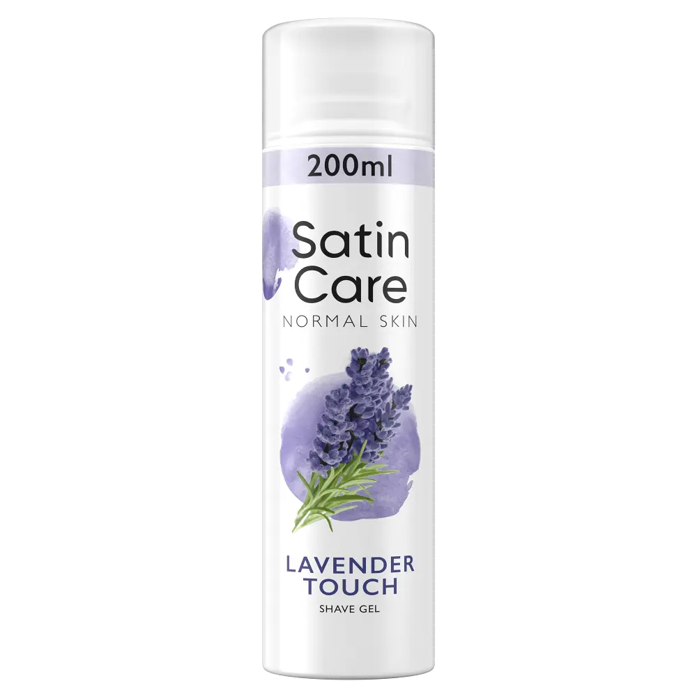 GILLETTE Satin Care Lavender Touch Gel na holení 200 ml