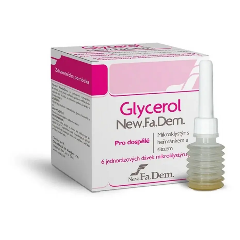 GLYCEROL mikroklystýr pro dospělé 6x9g