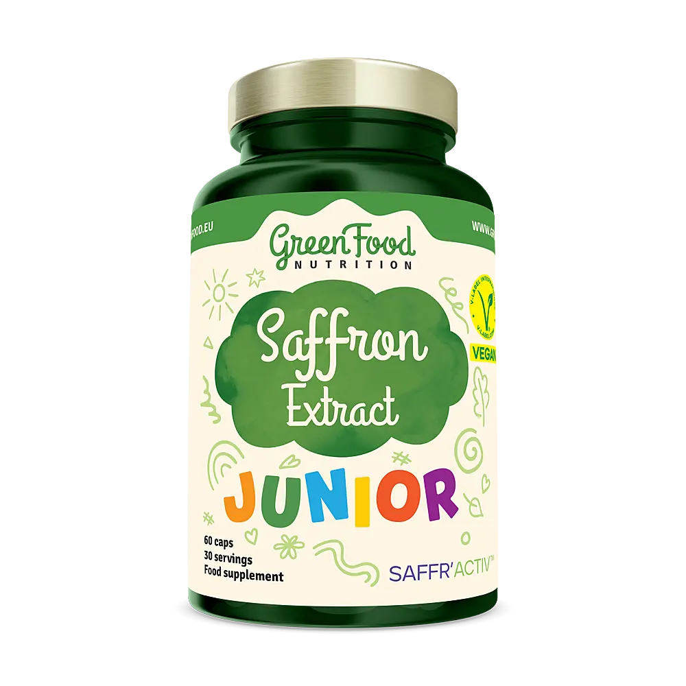 GreenFood Junior Saffron Extract cp.60