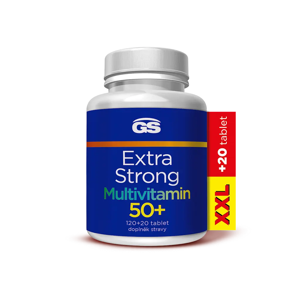 GS Extra Strong Multivitamin 50+ XXL120+20 tablet