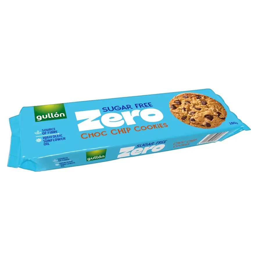 GULLÓN Choc chip sušenky s kousky čokolády 150 g