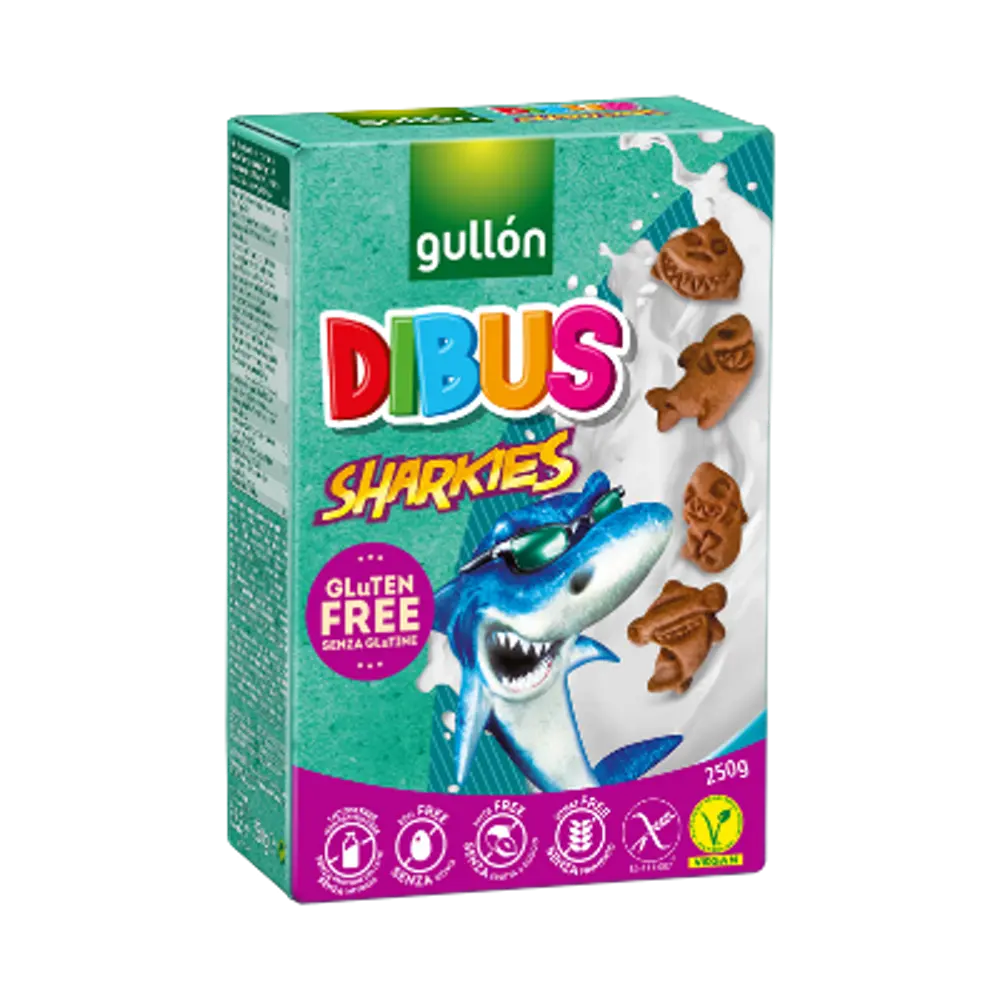 GULLÓN Sharkies sušenky bez lepku 250 g