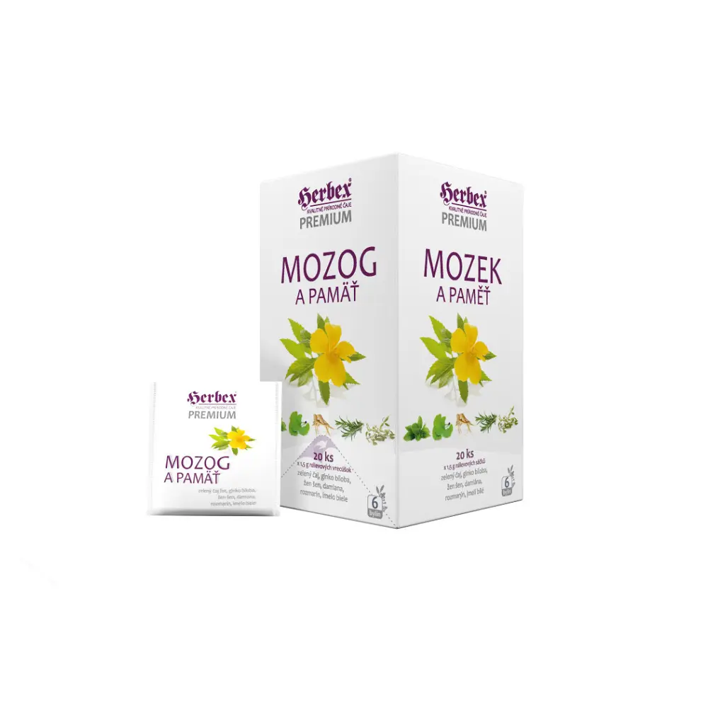 HERBEX Mozek a paměť n.s.20x1.5g