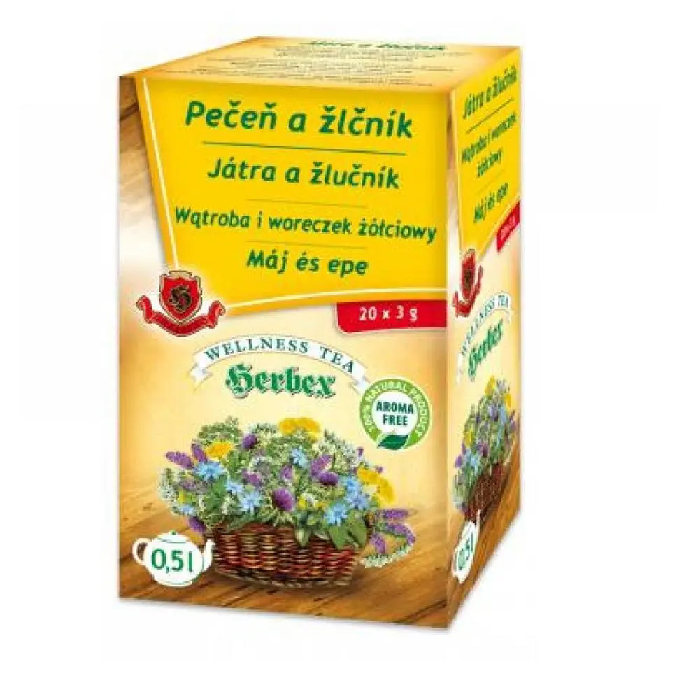 HERBEX Játra a žlučník n.s.20x3g
