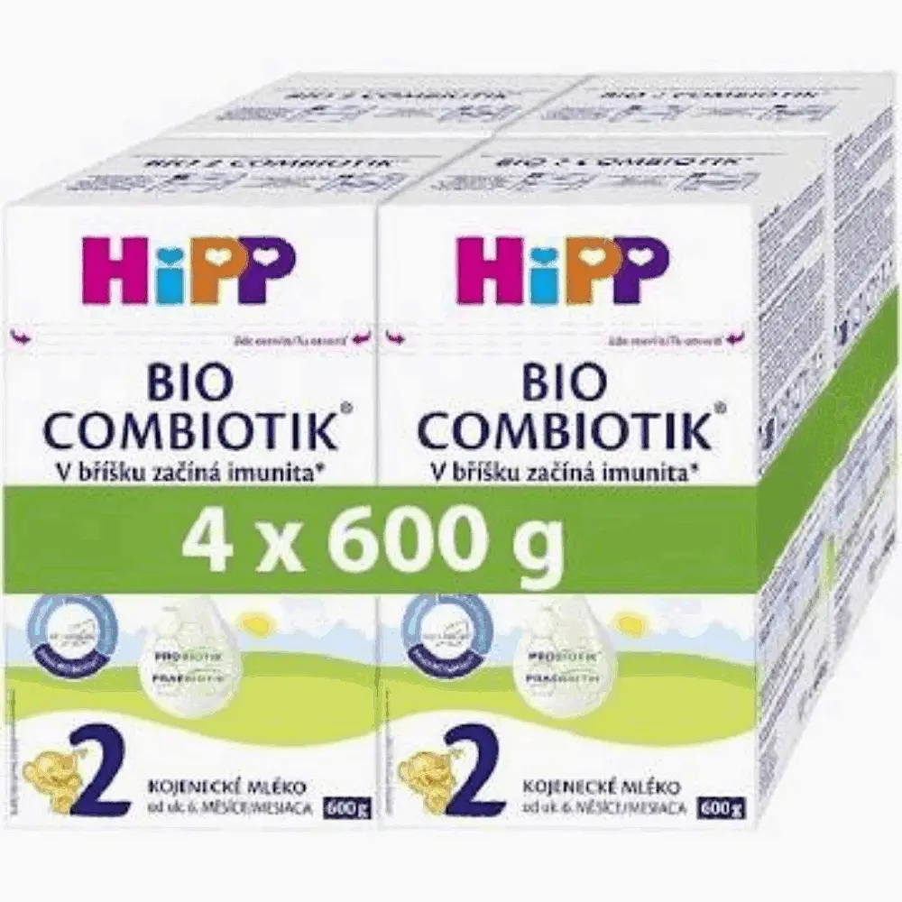 HiPP 2 Combiotik kojenecké mléko BIO 4x600g