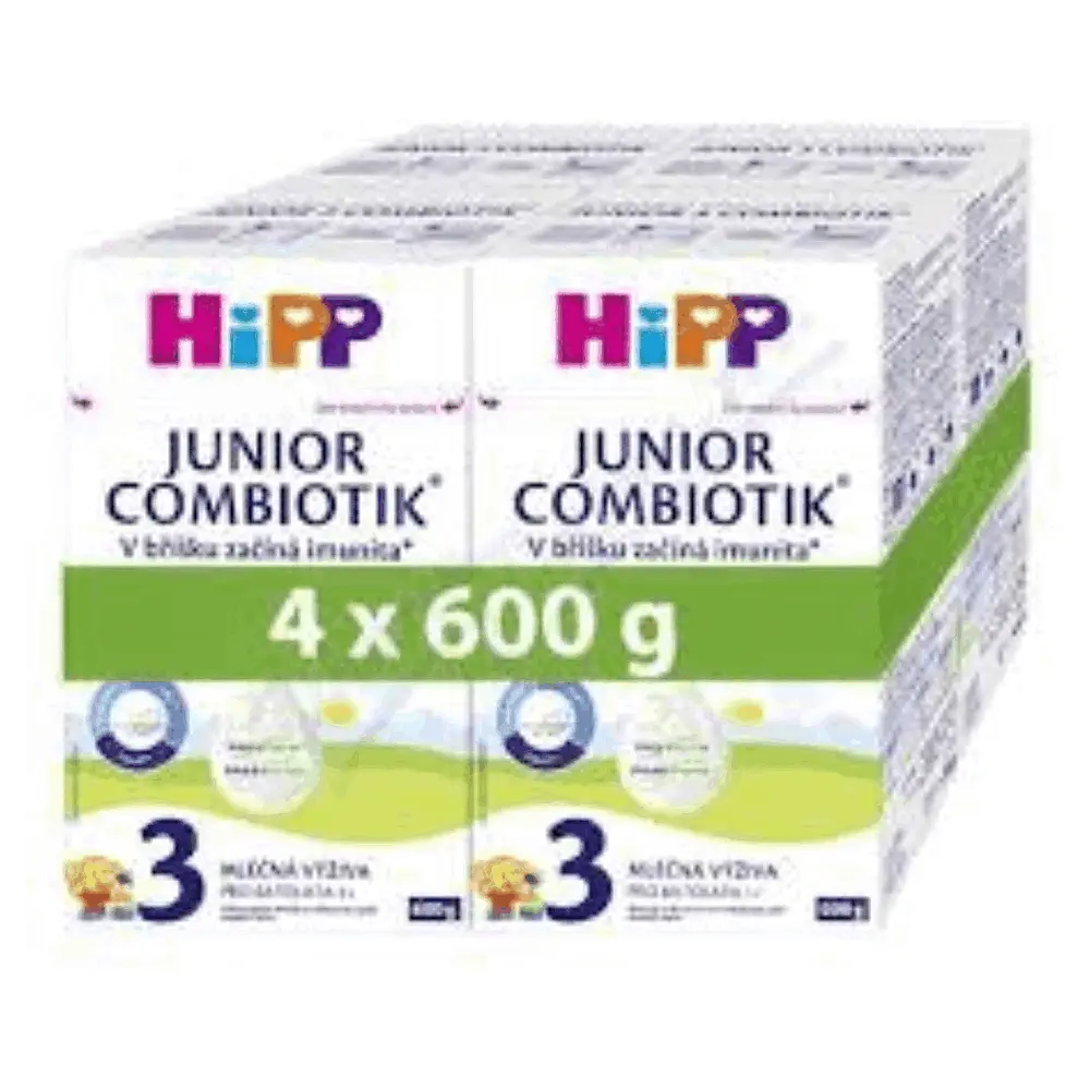 HiPP 3 Junior Combiotik mléčná výživa 4x600g