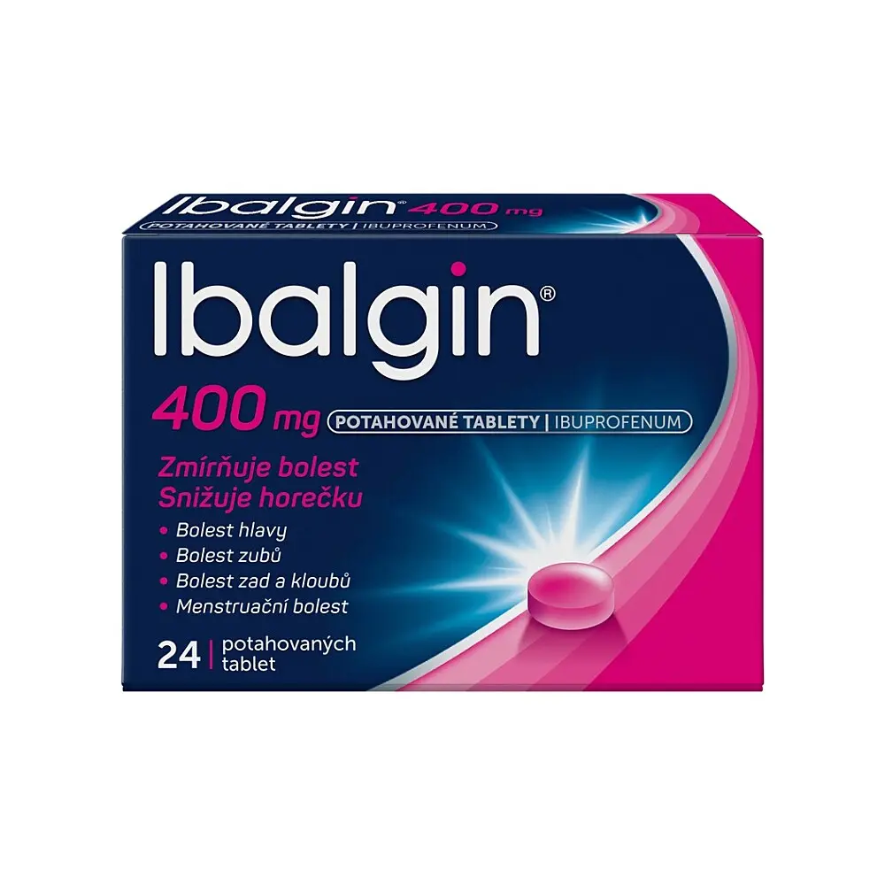 Ibalgin 400mg 24 potahovaných tablet