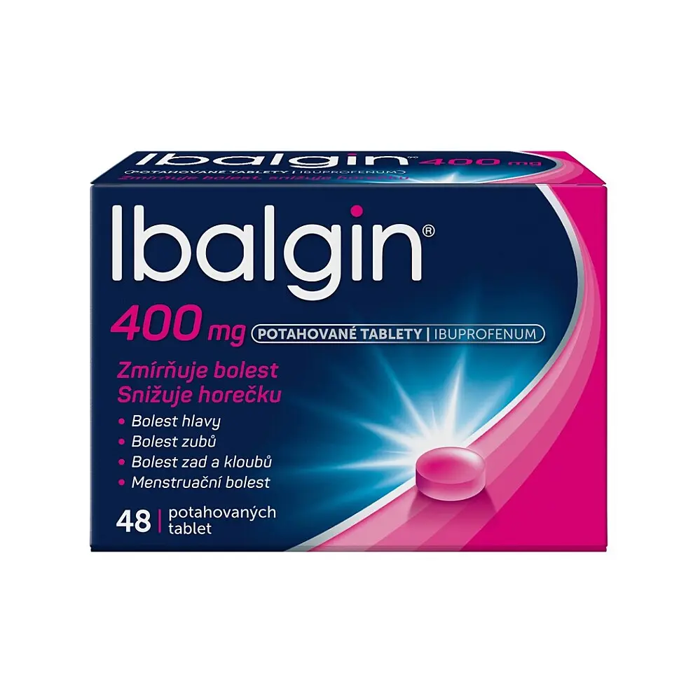 Ibalgin 400mg 48 potahovaných tablet