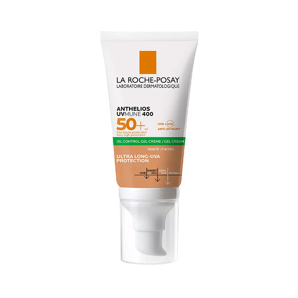 La Roche Posay Zmatňující zabarvený gel-krém SPF 50+ Anthelious XL (Tinted Dry Touch Gel Cream) 50 ml