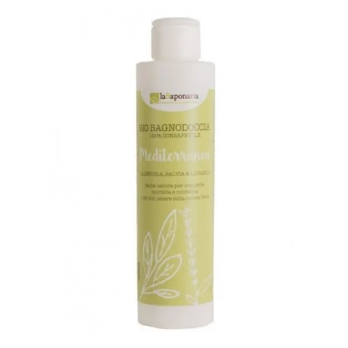 Středomořský sprchový gel s bylinkami BIO laSaponaria - 200 ml