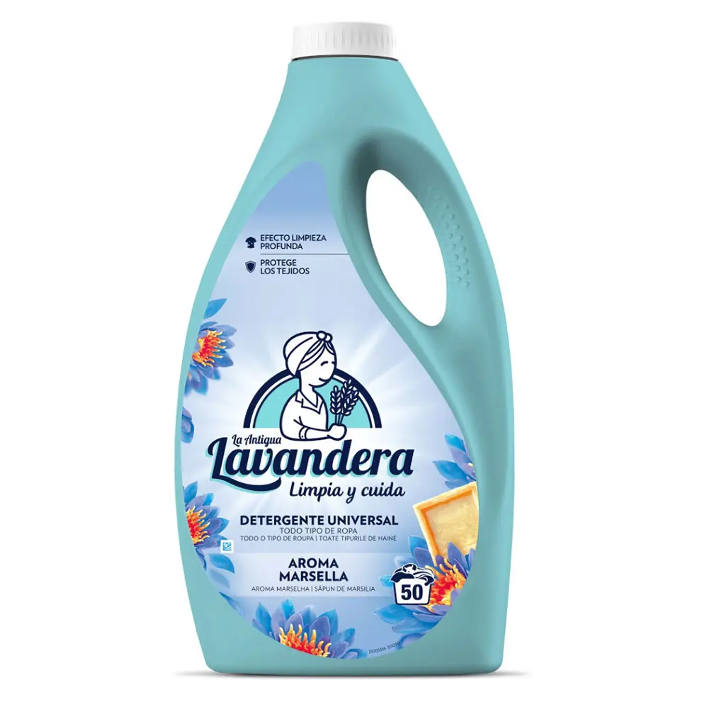 Lavandera marseilské mýdlo prací gel 2,5 l, 50 dávek