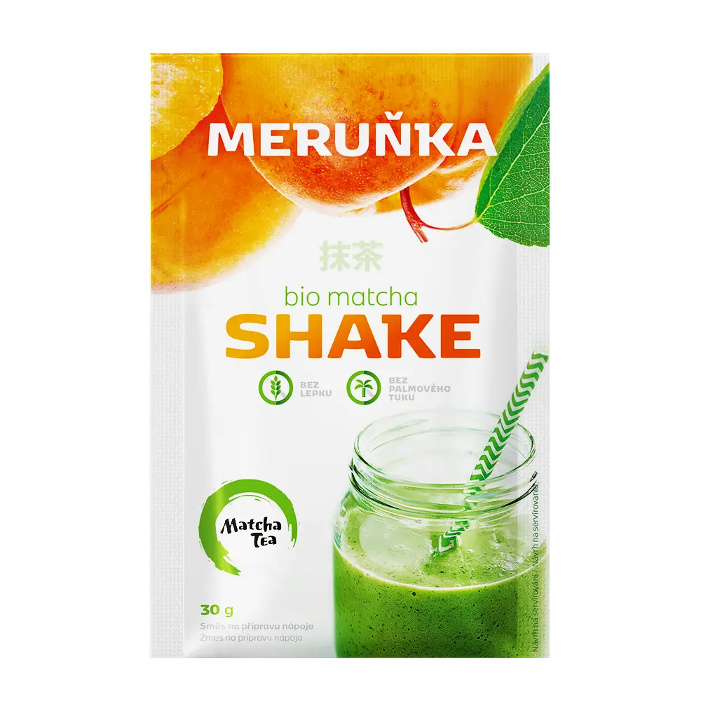 MATCHA TEA shake meruňka 30 g BIO