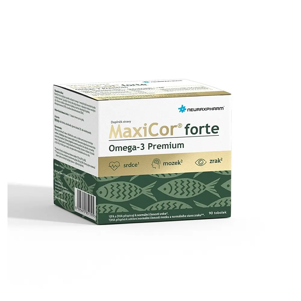 MaxiCor Forte Omega-3 Premium 90 tablet