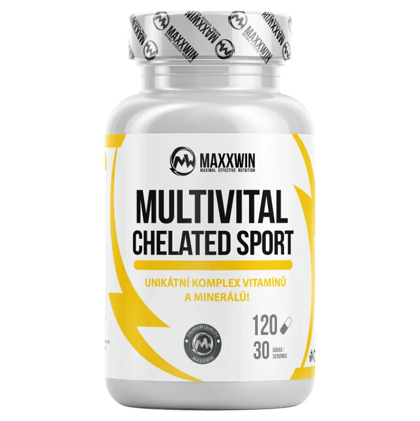 MAXXWIN Multivital Chelated Sport 120 kapslí