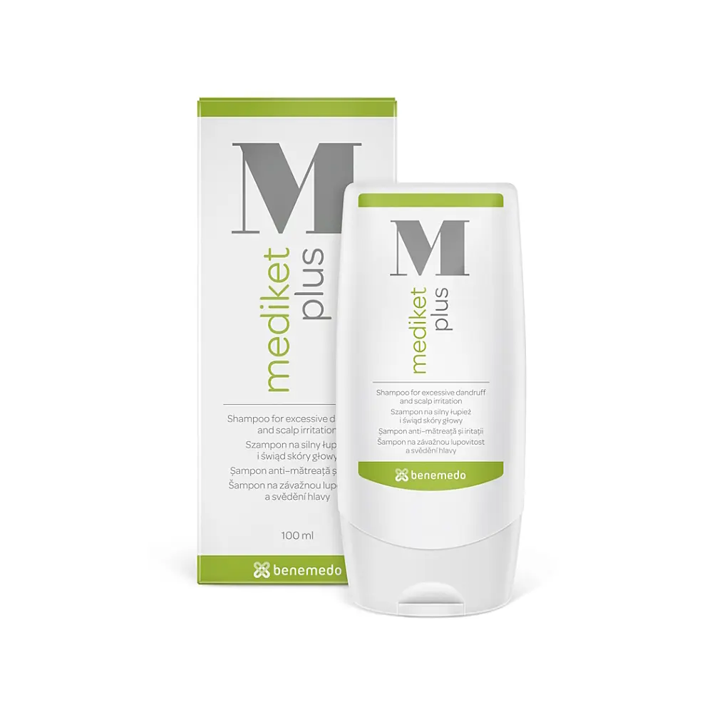 MEDIKET Plus šampon suché a mastné lupy 100 ml