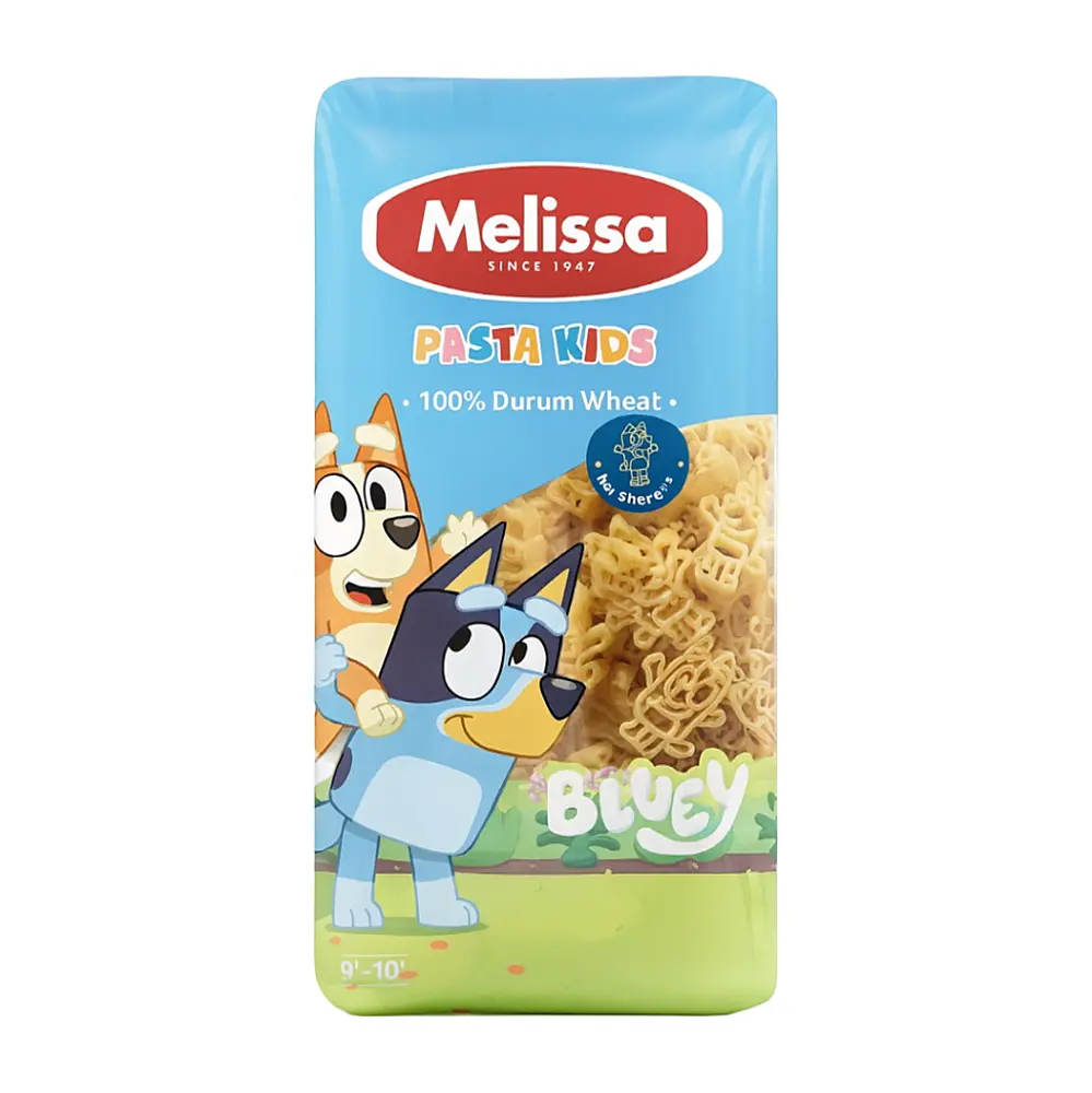 Řecké dětské těstoviny Bluey 400 g Melissa