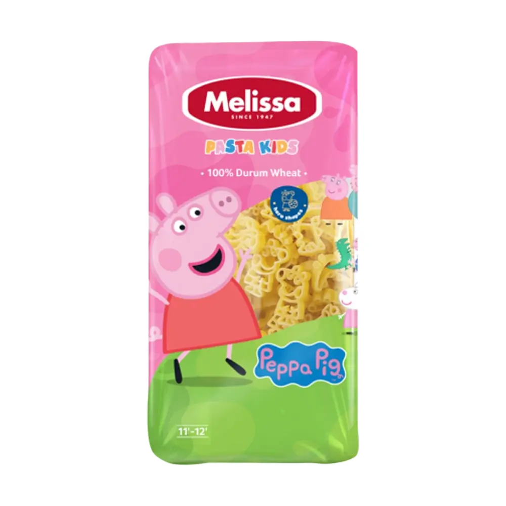 Řecké dětské těstoviny Peppa Pig 400 g Melissa