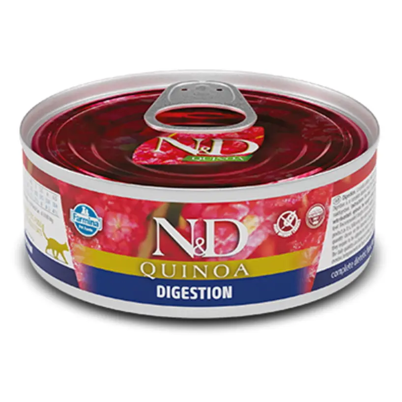 N&D CAT QUINOA Adult Digestion Lamb & Fennel 80g + Množstevní sleva