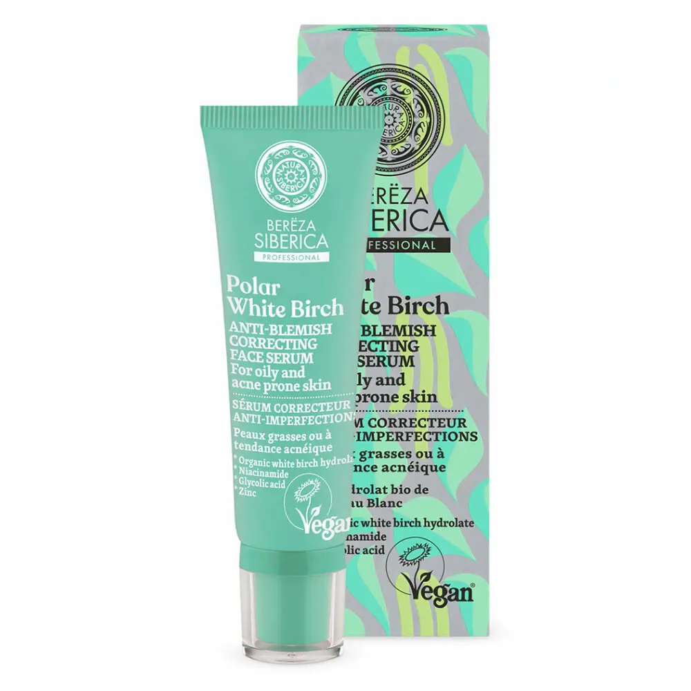 NATURA SIBERICA Bereza Siberica Korekční sérum proti nedokonalostem pleti 30 ml