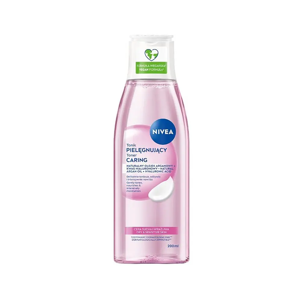 NIVEA Jemná čisticí pleťová voda pro citlivou pleť 200 ml