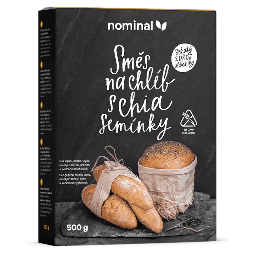 Nominal Směs na chléb s chia semínky 0,5 kg