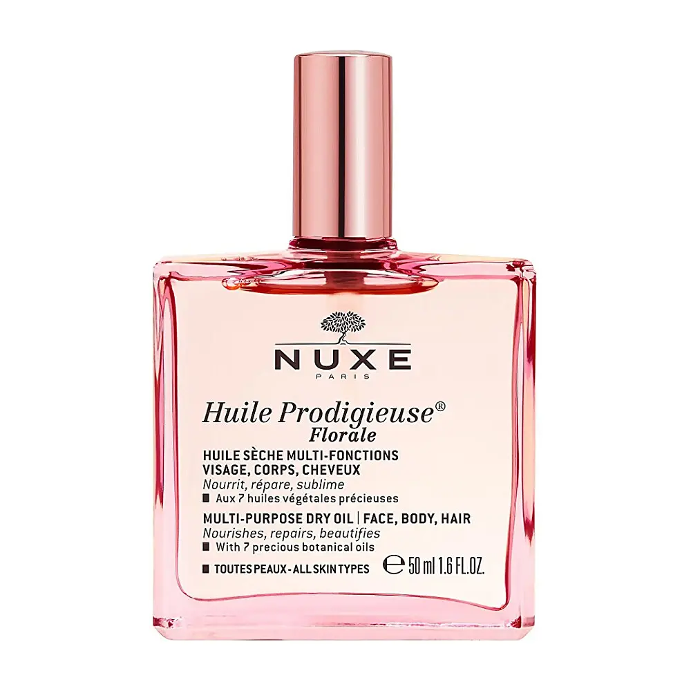 NUXE Multifunkční suchý olej na tělo a vlasy s květinovou vůní 50 ml
