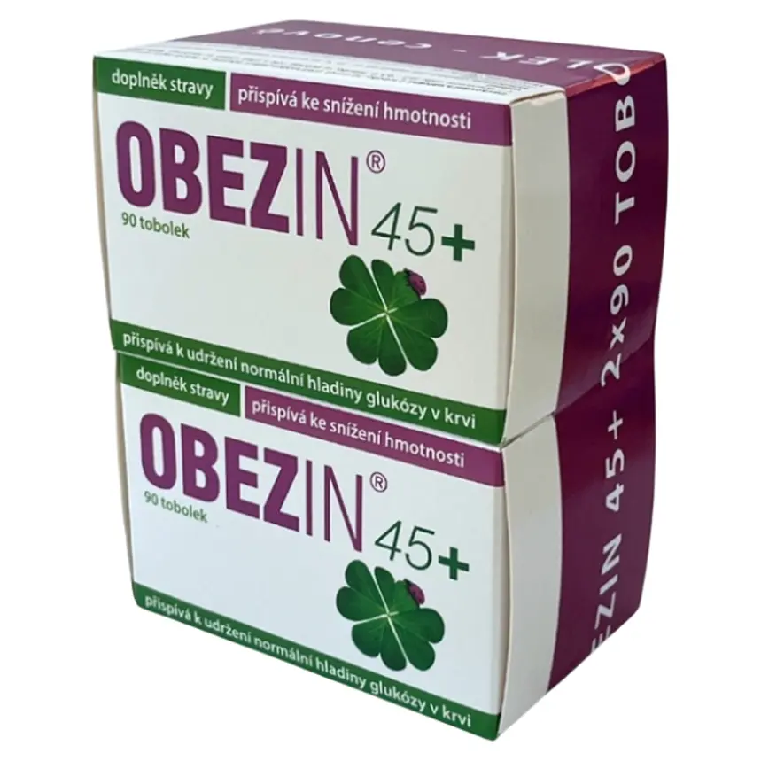 Obezin 45+ duopack 2x90 tobolek